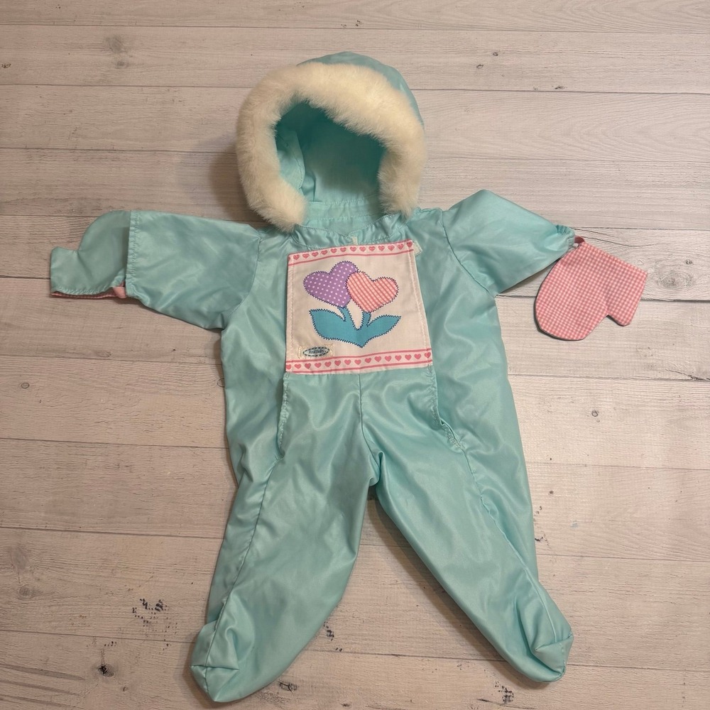 Vintage real baby doll snowsuit‎